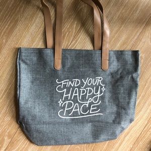 Brooks Running Grey Tote + Extras